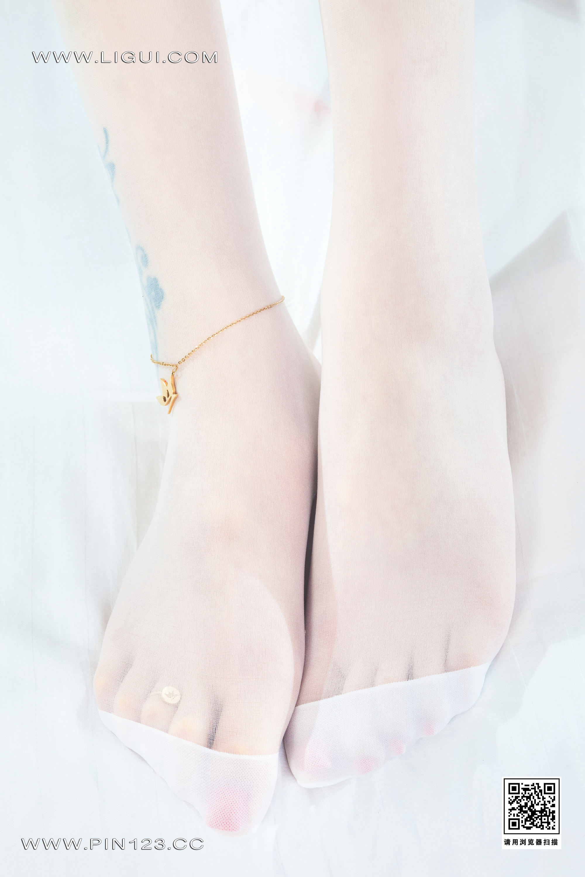 Ligui丽柜  2023.04.17 《白丝天使》 猫猫